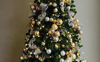 Pre-Decorated 12’ Tree for Office Space