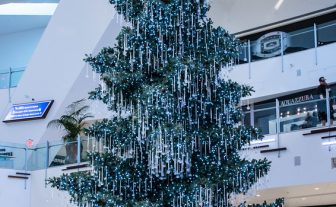 50’ Commercial-Grade Custom Christmas Tree Star Tree Topper | 5,000 Swarovski® Crystal Accents